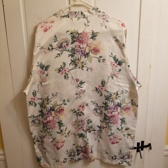 Vintage Delicates brand blouse cotton blend size large 16-18 - Picture 8 of 11